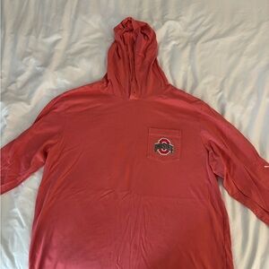 Vineyard Vines Ohio State Light weight Hoodie Size L